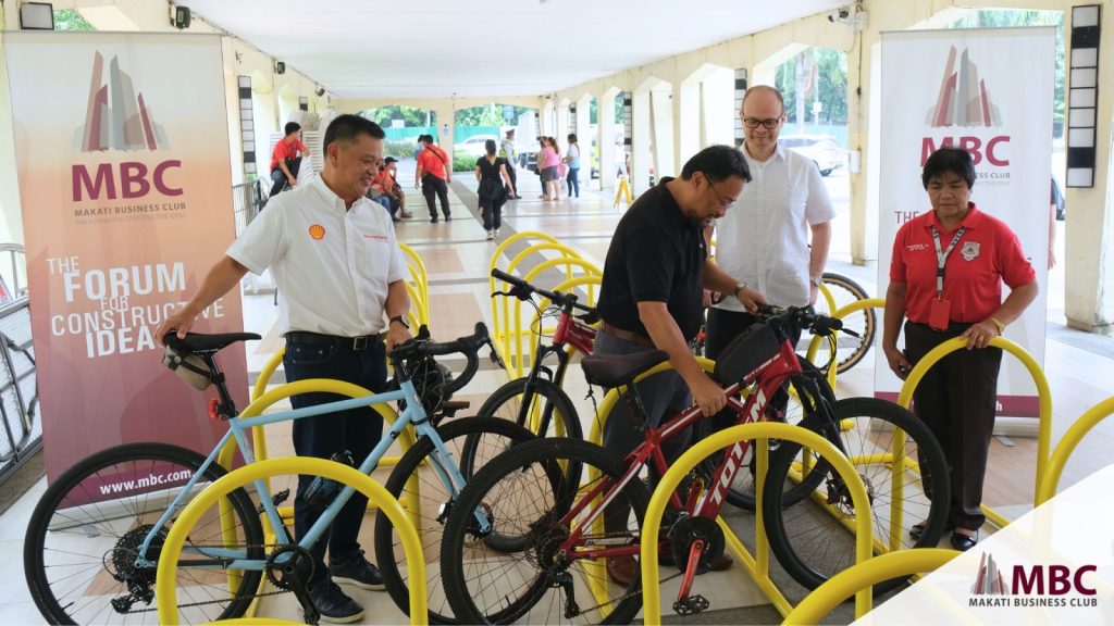 MBC, Shell, and QC Representatives were present for the Turnover