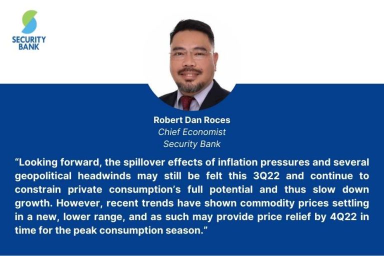 MBC GDP Q2 Report Security Bank Chief Economist Robert Dan Roces