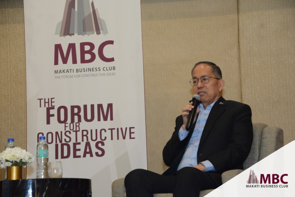DOLE Secretary Laguesma at MBC's F2F with Cab Sec Series