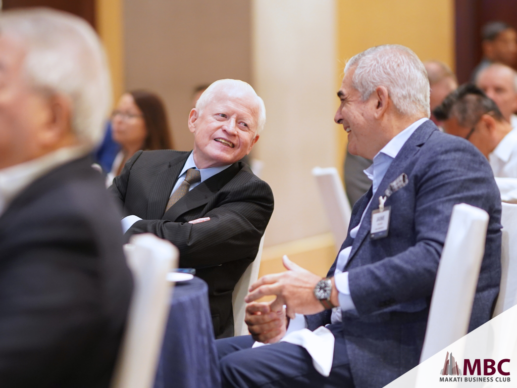 Makati Business Club MBC Global Programs with Amb. HK Yu (attended by Amb. Cuisia and Ayala's JAZA)