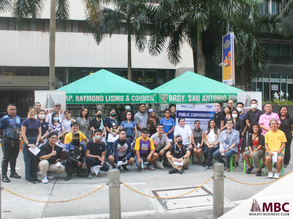 MBC with Pasig Transport, Pasigueños, and other participants who shared suggestions on the draft ordinance