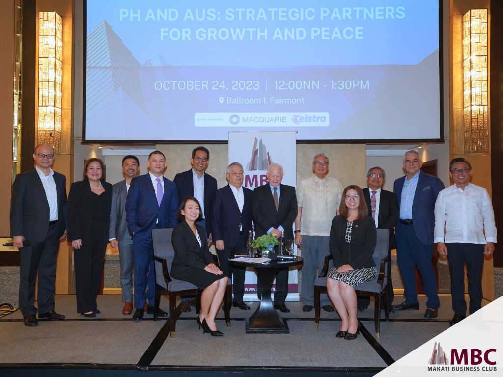 Makati Business Club MBC Global Programs with Amb. HK Yu