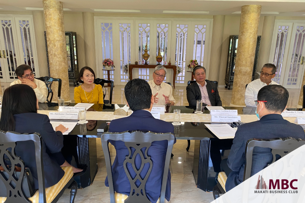 MBC Board of Trustees discuss collaborations for Thai and Philippine Businesses with Ambassador Tull Traisorat and Thailand's Business Delegation