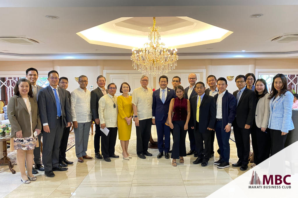 MBC Board of Trustees with Ambassador Tull Traisorat and Thailand's Business Delegation