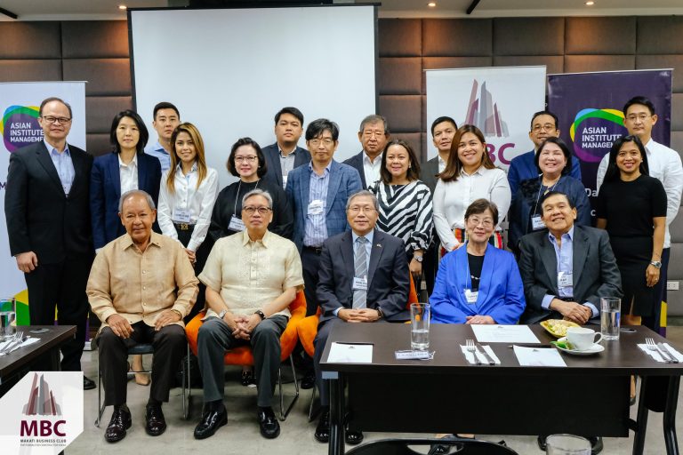 Ambassador Han Dong Man with Makati Business Club